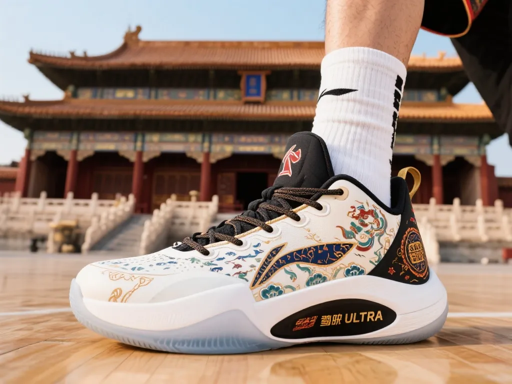 “杨瀚森身披故宫联名驭帅Ultra，东方风采闪耀NBA赛场！”
